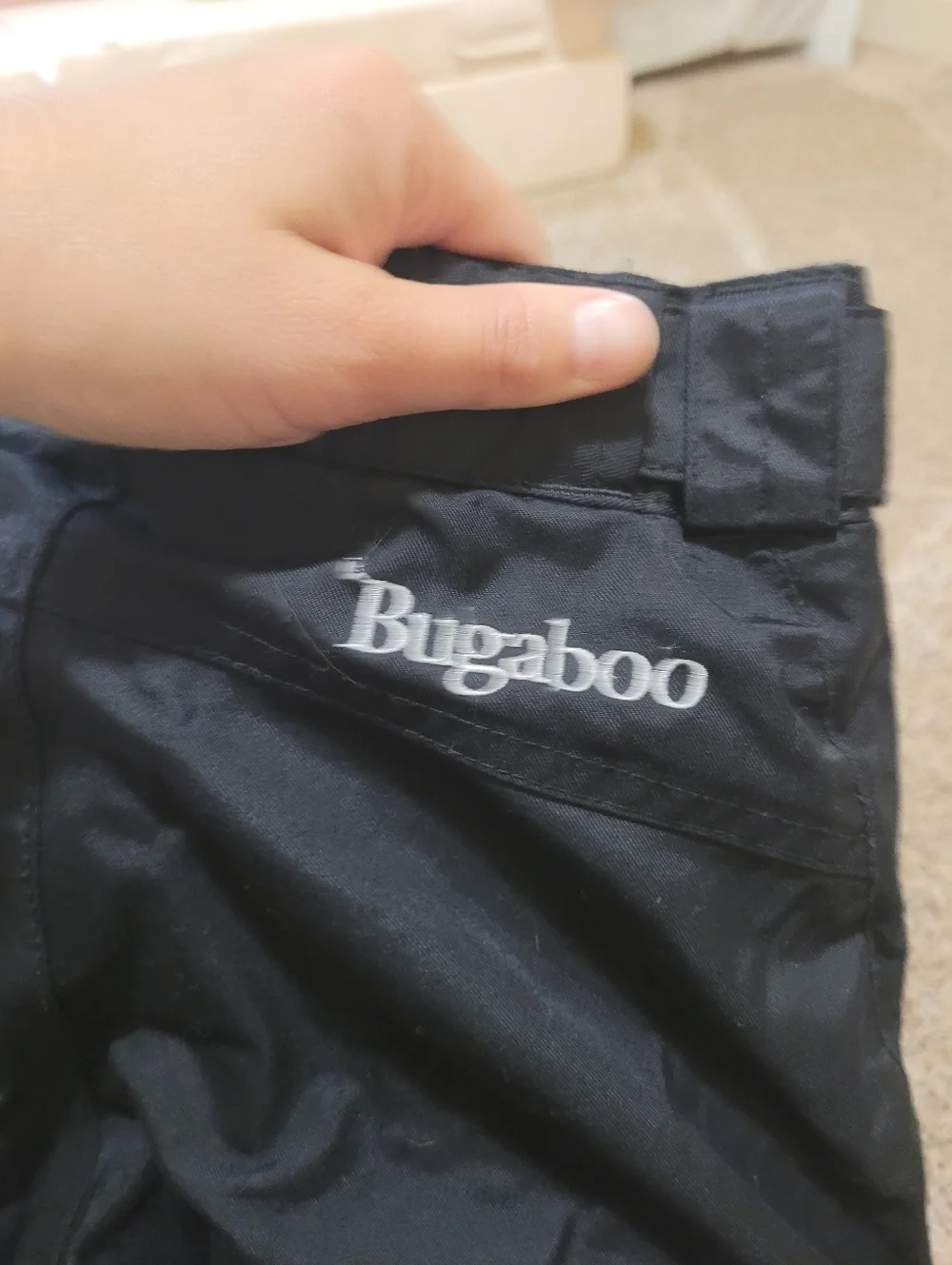 Columbia Black Kids Snow Pants with Reflective Accents Suze XS